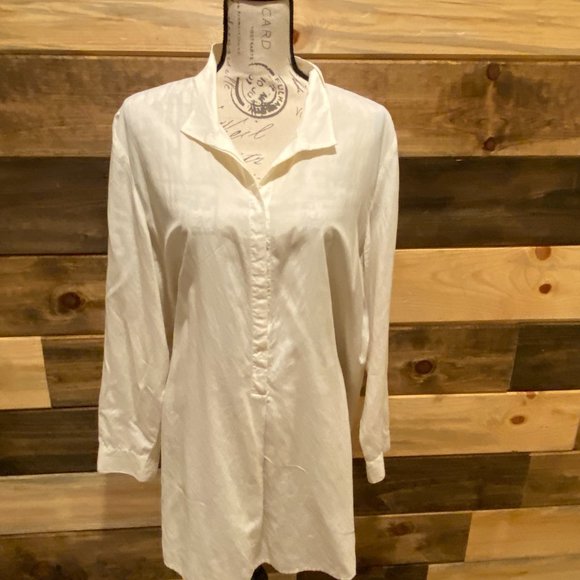 J Jill Silk Long Tunic - Picture 1 of 2